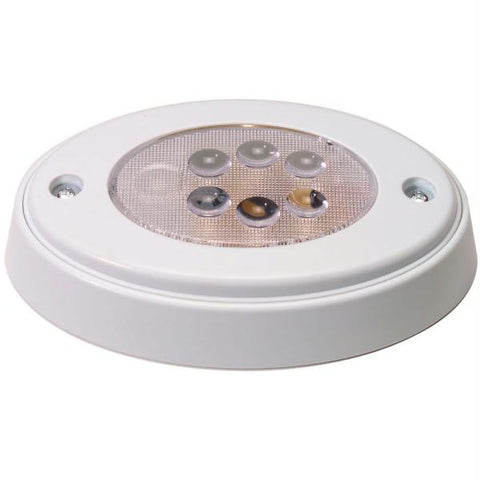 Innovative Lighting 6-LED Oval Recess Compartment Light White w-White Bezel