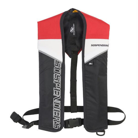 SOSpenders 1271 24G Manual Inflatable Vest - Red