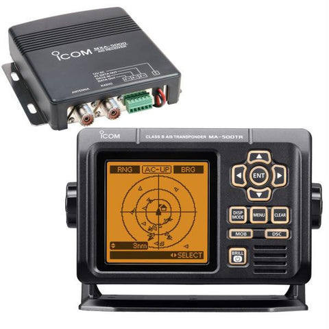 Icom MA-500TR AIS Transponder w-MX-G5000 GPS Receiver Class B