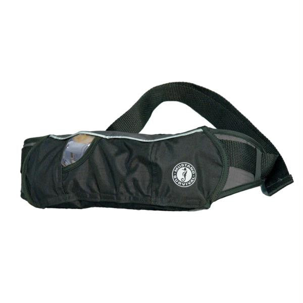 Mustang Inflatable Belt Pack PFD - Black-Carbon