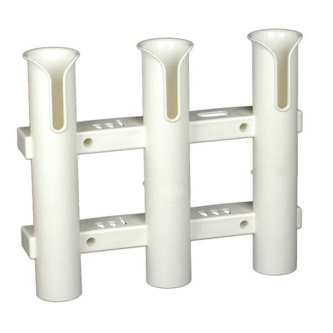 C.E. Smith Tournament 3 Rod Rack - White