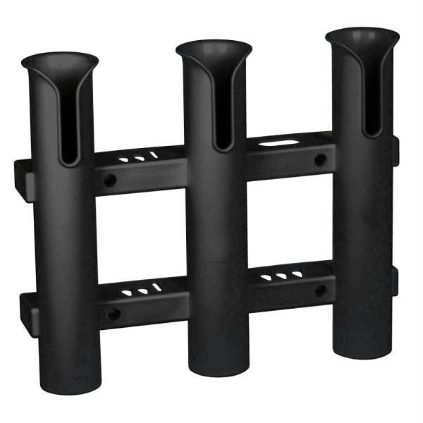 C.E. Smith Tournament 3 Rod Rack - Black