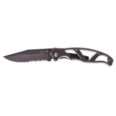 Gerber Paraframe I - Ti-Grey Serrated Blade Knife