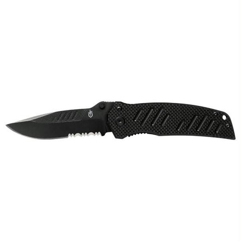 Gerber Swagger Drop Point Serrated Edge Knife