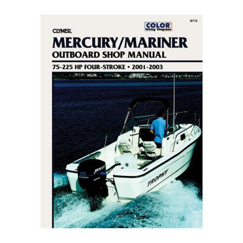 Clymer Mercury-Mariner 75-225 HP 4-Stroke Outboards (2001-2003)