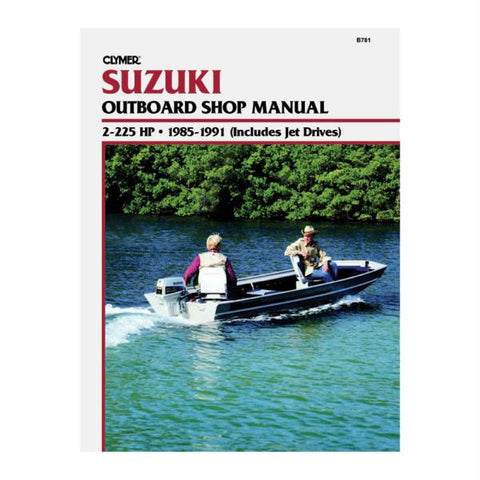 Clymer Suzuki 2-225 HP Outboards (Includes Jet Drives) (1985-1991)