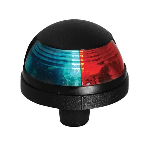 Attwood Pulsar&#153; 1-Mile Deck Mount, Bi-Color Red-Green Combo - 12V - Black Housing