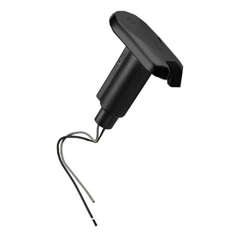 Attwood 2-Pin Easy Lock Plug-In Base f-Pole Light w-Black Plastic Cover - Black