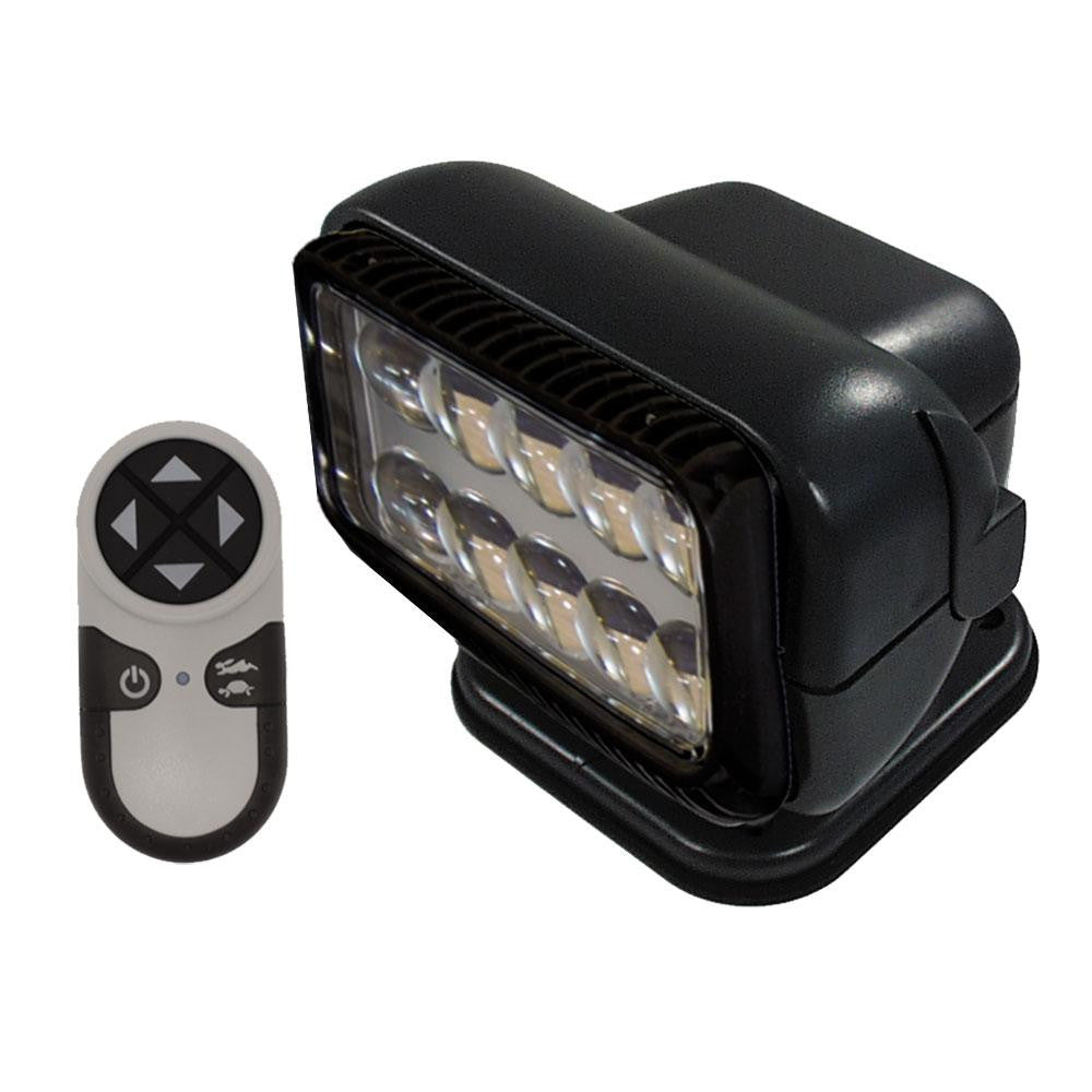 Golight Permanent RadioRay LED w-Wireless Hand-Held Remote - Black