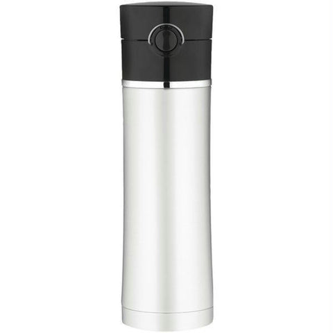 Thermos Sipp Vacuum Insulated Drink Bottle - 16 oz. - Stainless Steel-Black