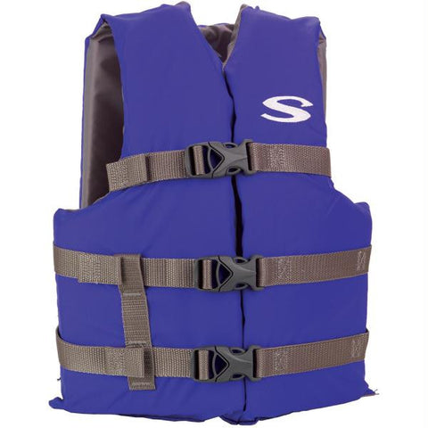 Stearns Classic Youth Life Jacket f-50-90 lbs. - Blue