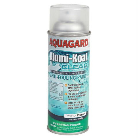 Aquagard II Alumi-Koat Spray f-Outboards & Outdrives - 12oz - Clear