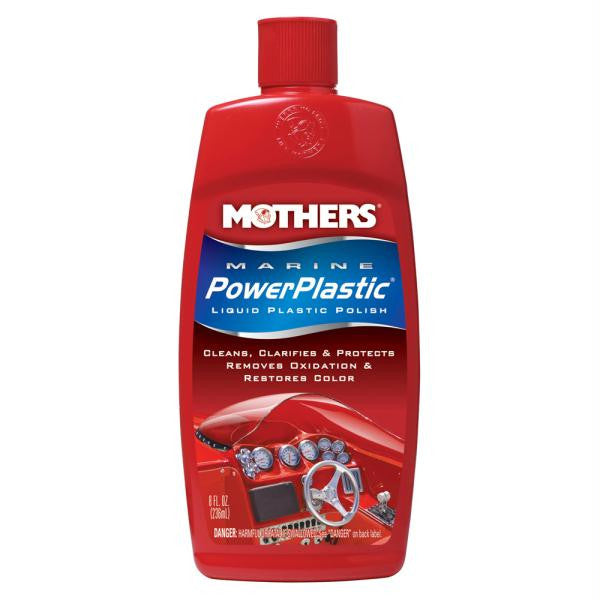 Mothers Marine PowerPlastic Liquid Polish - 8oz