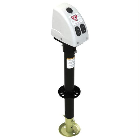 Bulldog 3,500lbs A-Frame RV Jack w-Powered Drive - 12V - White Cover