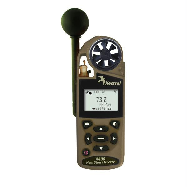 Kestrel 4400NV Heat Stress Tracker w-Night Vision - Desert Tan