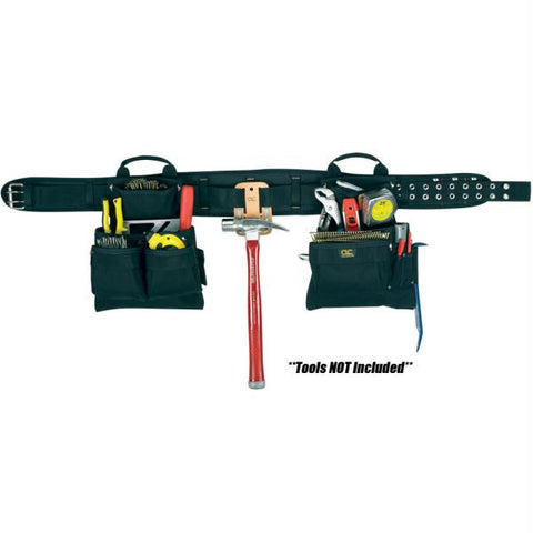 CLC 5608 17 Pocket 4-Piece Carpenter's Combo Tool Belt