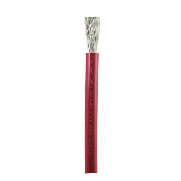 Ancor Red 1-0 AWG Battery Cable - 100'