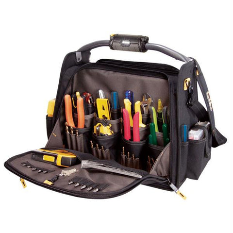 CLC L245 56 Pocket Tech Gear&#153; Light Handle 18&quot; Dual Compartment Tool Carrier