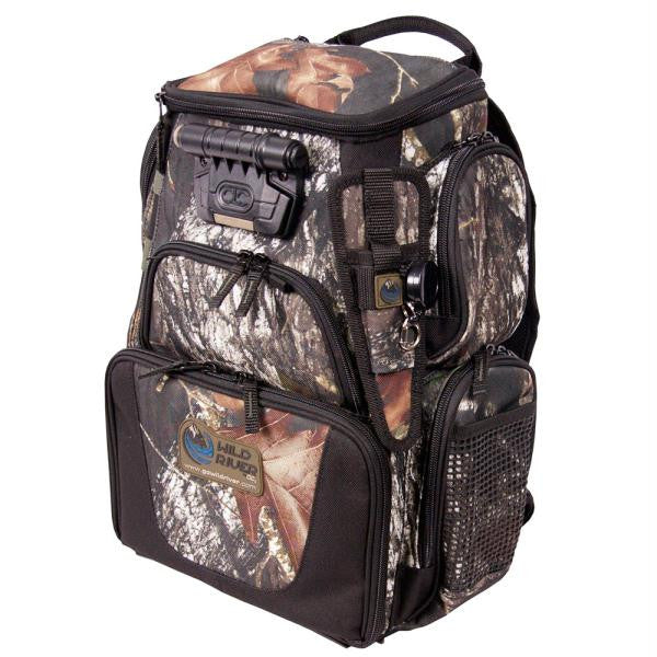Wild River RECON Mossy Oak Compact Lighted Backpack w-o Trays