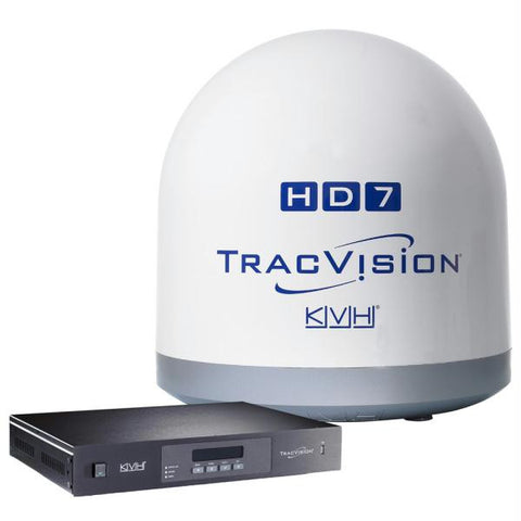 KVH TracVision HD7 w-Tri-Americas LNB - Truck Freight Only