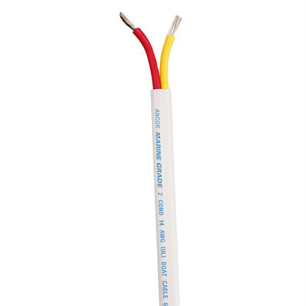 Ancor Safety Duplex Cable - 16-2 - 2x1mm&#178; - Red-Yellow - Sold By The Foot