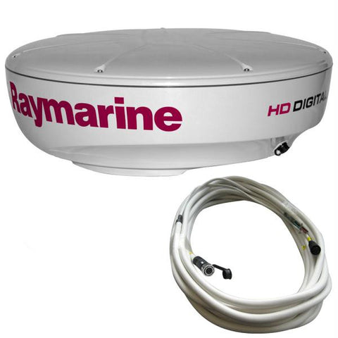 Raymarine RD424HD 4kW Digital Radar Dome w-10M Cable