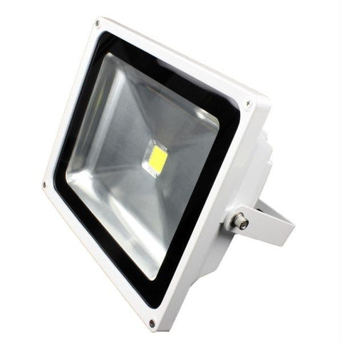 Lunasea Outdoor LED Flood Light - 12-24V-50W-4500 Lumens - Cool White