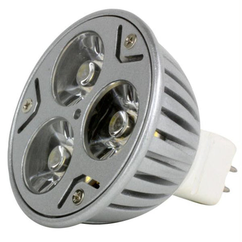 Lunasea MR16 LED Light Bulb - 12V AC-DC-3W-290 Lumens - Warm White