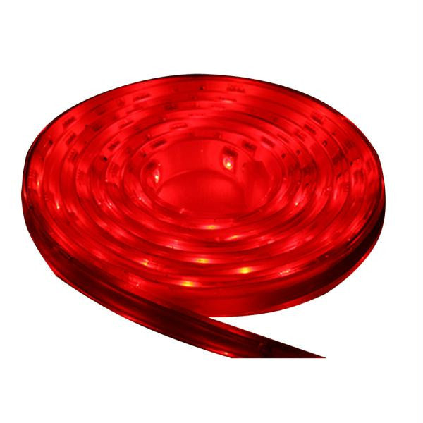 Lunasea Flexible Strip LED - 2M w-Connector - Red - 12V