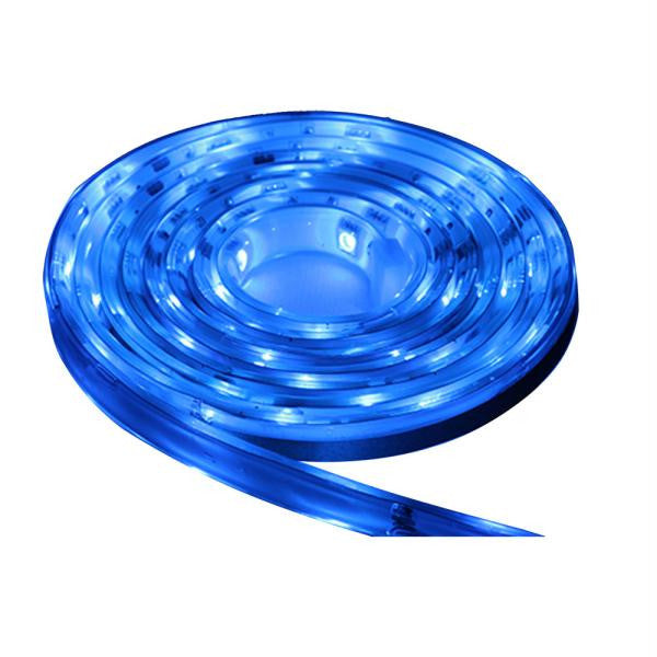 Lunasea Flexible Strip LED - 5M w-Connector - Blue - 12V