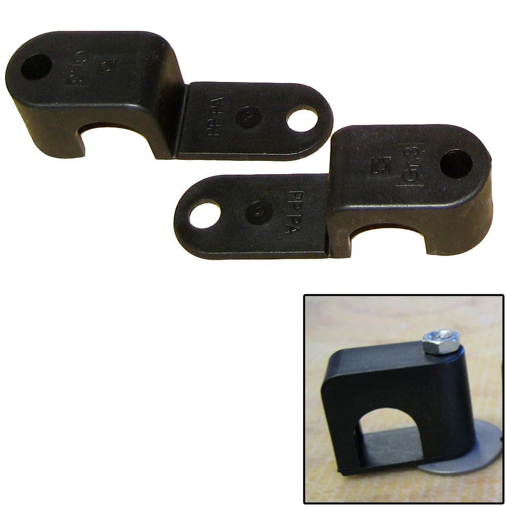 Weld Mount Single Poly Clamp f-1-4&quot; x 20 Studs - 5-8&quot; OD - Requires 1.5&quot; Stud - Qty. 25