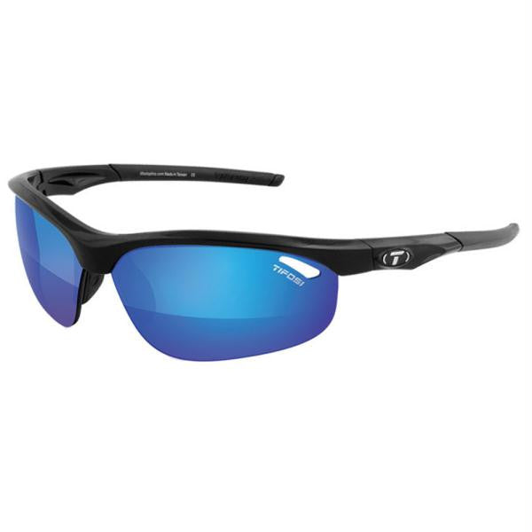 Tifosi Veloce Golf Interchangeable Sunglasses - Clarion Mirror Collection - Gloss Black