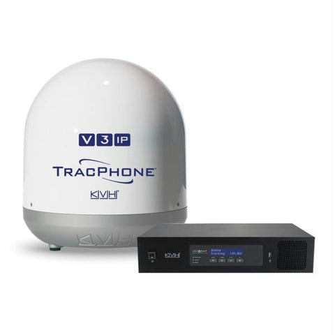 KVH TracPhone V3IP w-mini-VSAT Broadband Service