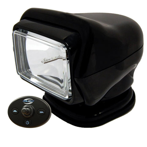 Golight HID Stryker Searchlight w-Wired Dash Remote - Permanent Mount - Black