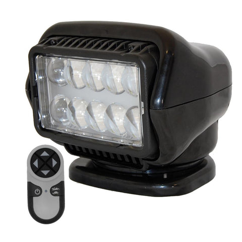 Golight LED Stryker Searchlight w-Wireless Handheld Remote - Permanent Mount - Black