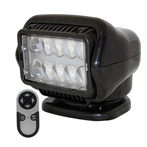 Golight LED Stryker Searchlight w-Wireless Handheld Remote - Magnetic Base - Black