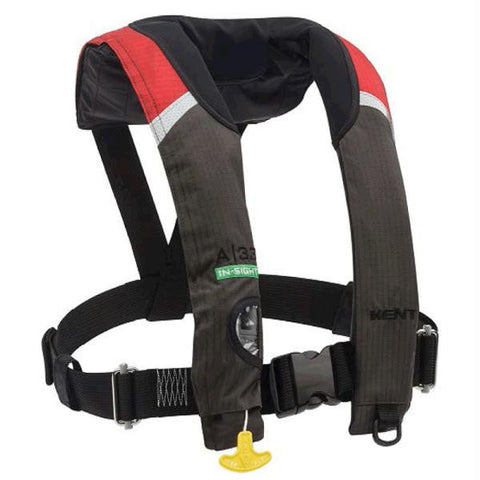 Kent A-33 Automatic Stole Insight Inflatable Vest - Red - Universal