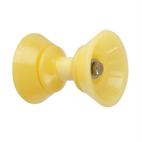 C.E. Smith 3&quot; Bow Bell Roller Assembly - Yellow TPR