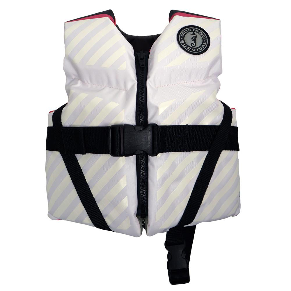 Mustang Lil' Legends 70 Child Vest - 30-50lbs - Pink-White