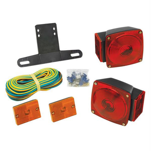 Wesbar Under 80&quot; Combination Trailer Light Kit w-Sidemarkers