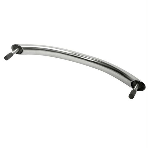 Whitecap Studded Hand Rail - 304 Stainless Steel - 12&quot;