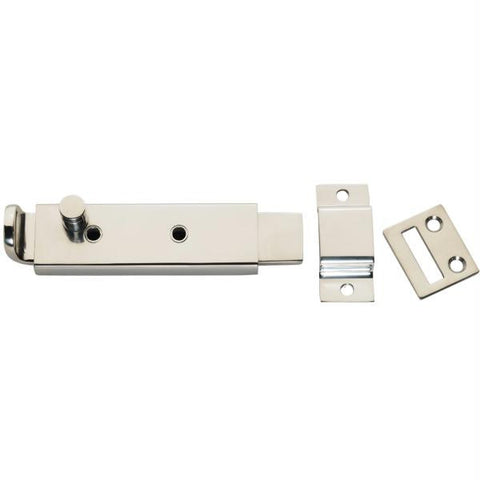 Whitecap Spring Loaded Slide Bolt-Latch - 316 Stainless Steel - 5-5-16&quot;