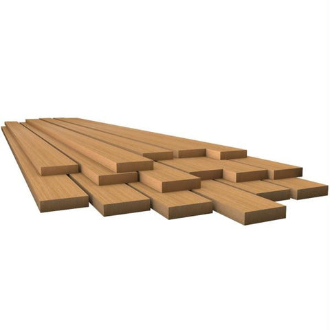 Whitecap Teak Lumber - 1-2&quot; x 1-3-4&quot; x 30&quot;
