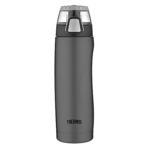 Thermos Vacuum Insulated Hydration Bottle w-Meter - 18 oz. - Charcoal