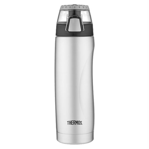 Thermos Vacuum Insulated Hydration Bottle w-Meter - 18 oz. - Stainless Steel