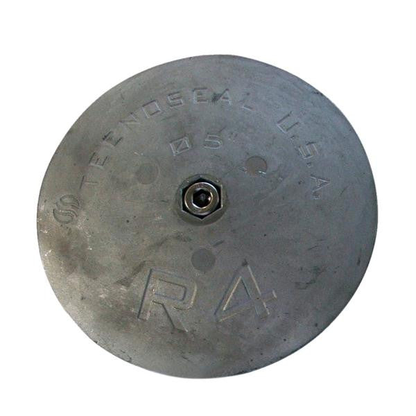 Tecnoseal R4 Rudder Anode - Zinc - 5&quot; Diameter