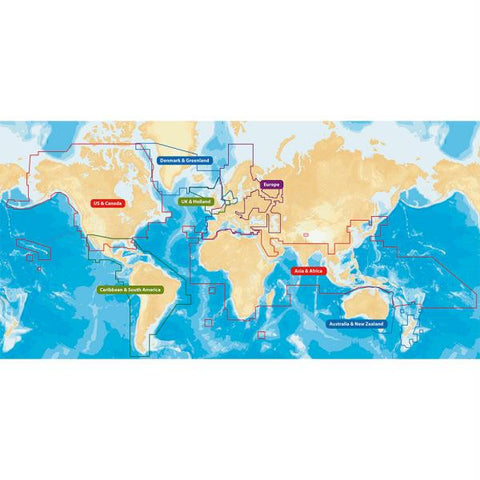Navionics+ Flexible Coverage - Global Regions - microSD&trade;