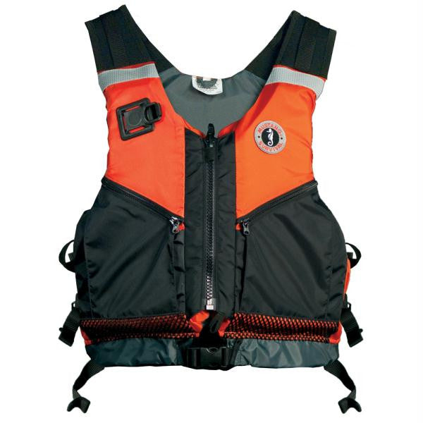 Mustang Shore Based Water Rescue Vest - M-L - Orange-Black