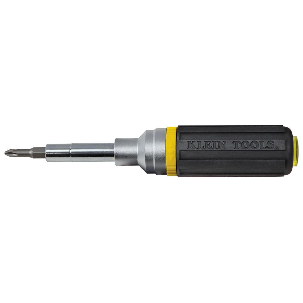 Klein Tools Ratcheting Multi-Bit Screwdriver-Nut Driver