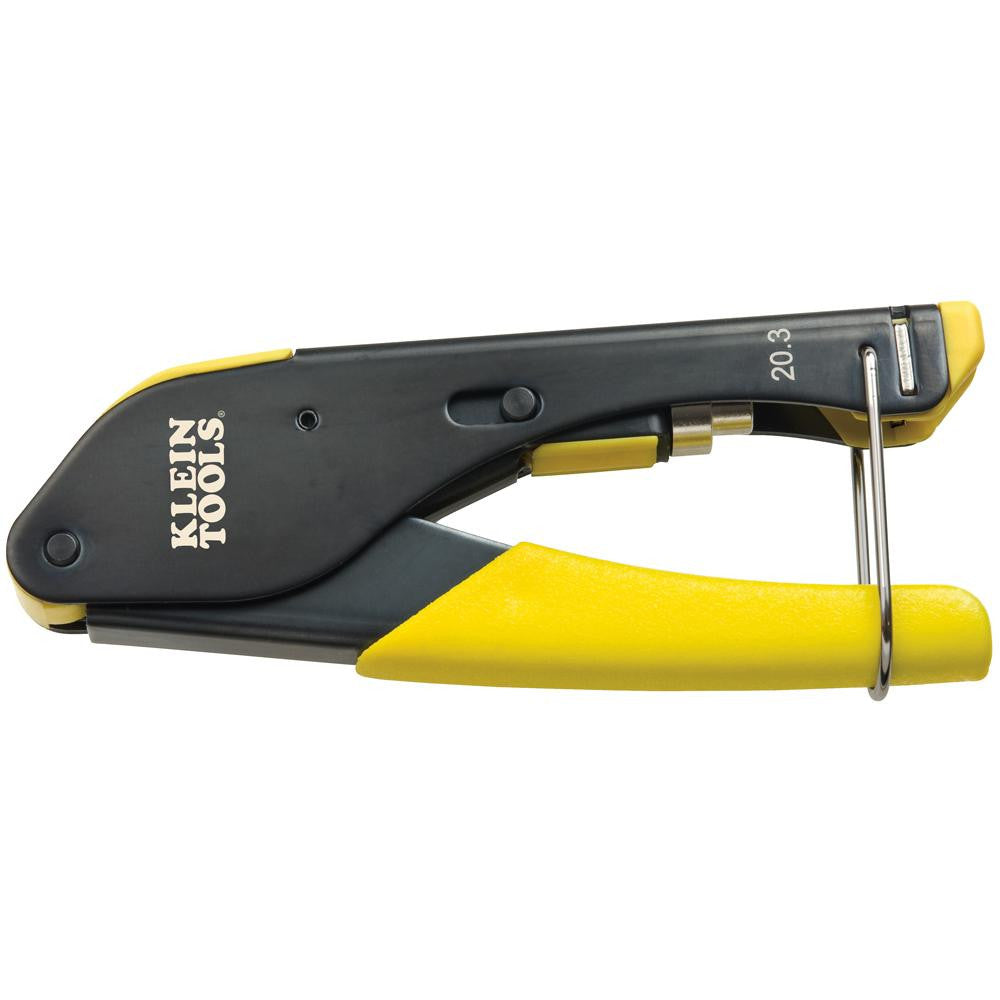 Klein Tools Compression Crimper - Compact, F-Connector Installation Tool